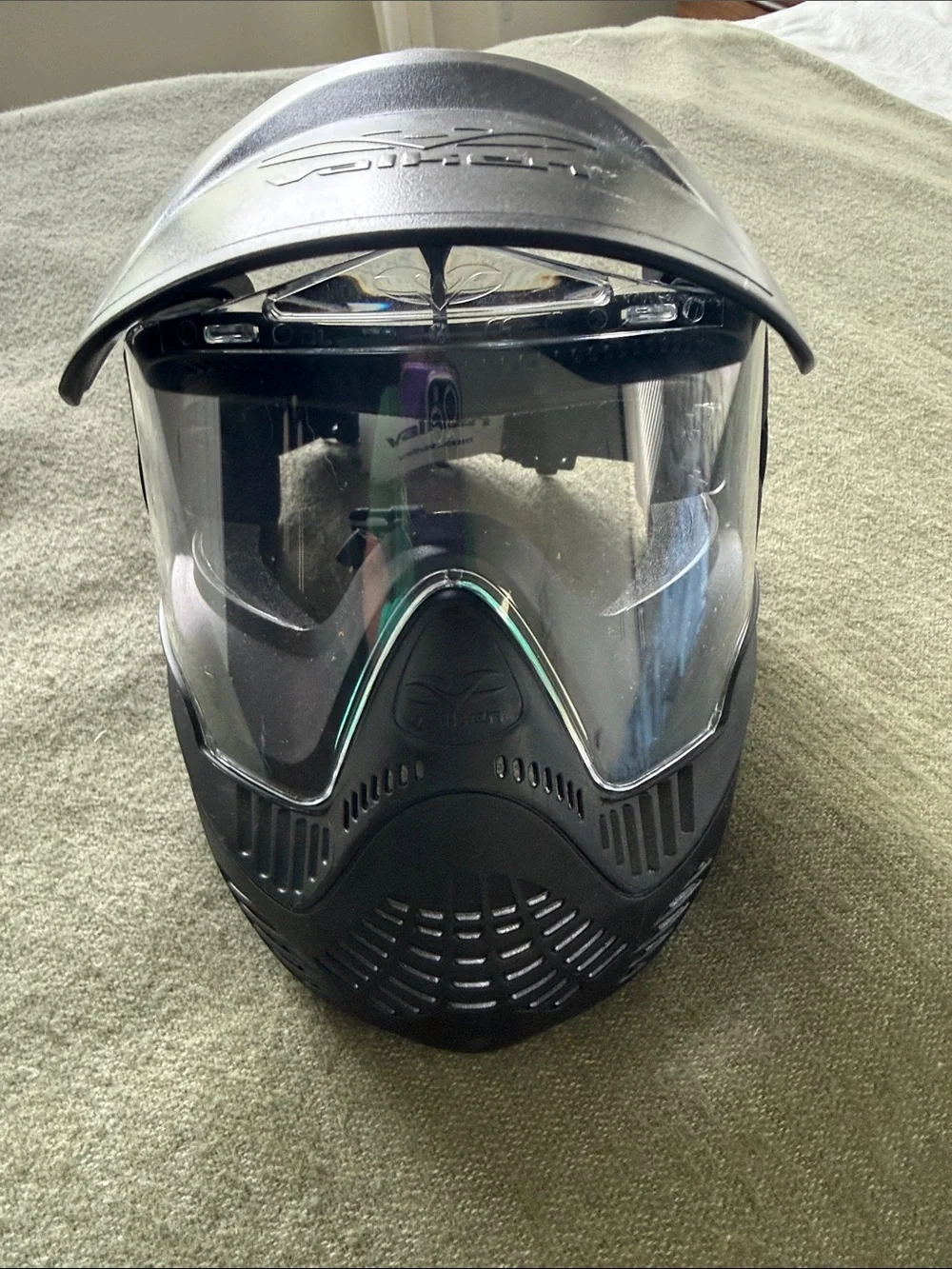 Full Face Protective VR/AR Mask - Black